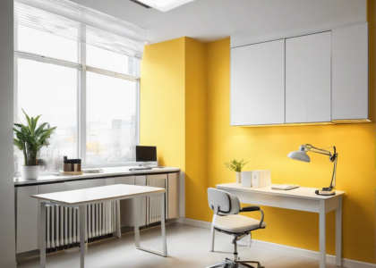 Теплый желтый или холодный белый свет в кабинете врача
